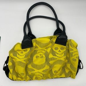 Rue 21 yellow Skeleton purse!